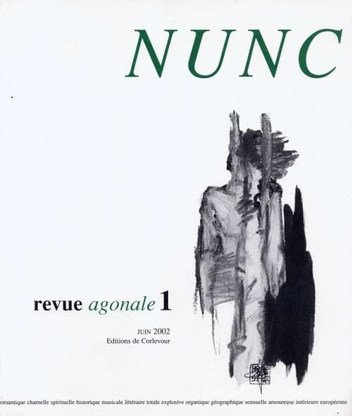 Revue nunc n.1 : Olivier Apert