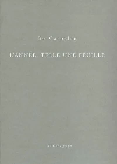 L'année, telle une feuille