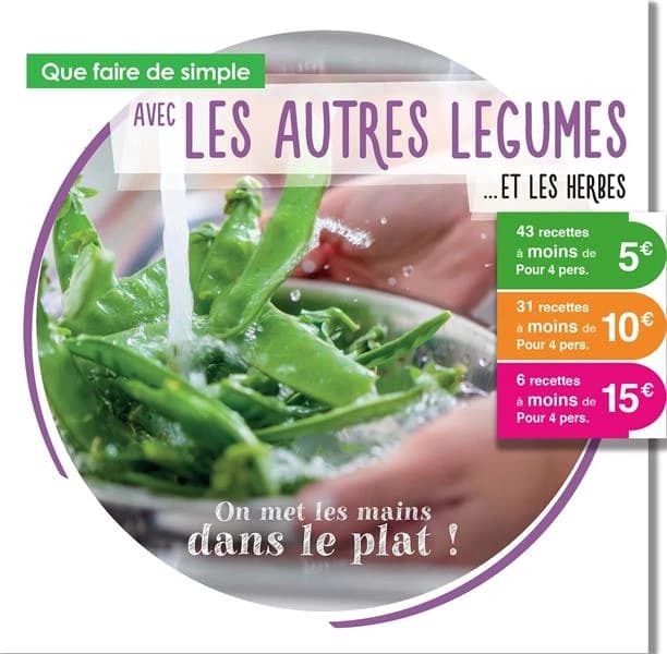 Que faire de simple aujourd'hui avec les autres légumes... et les herbes