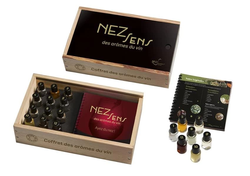 Nez sens des arômes du vin