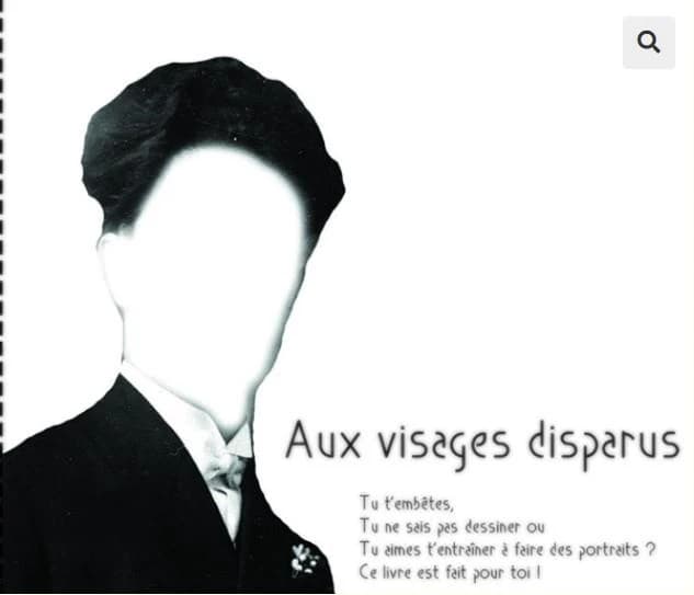 Aux visages disparus : [Livre d'artiste]