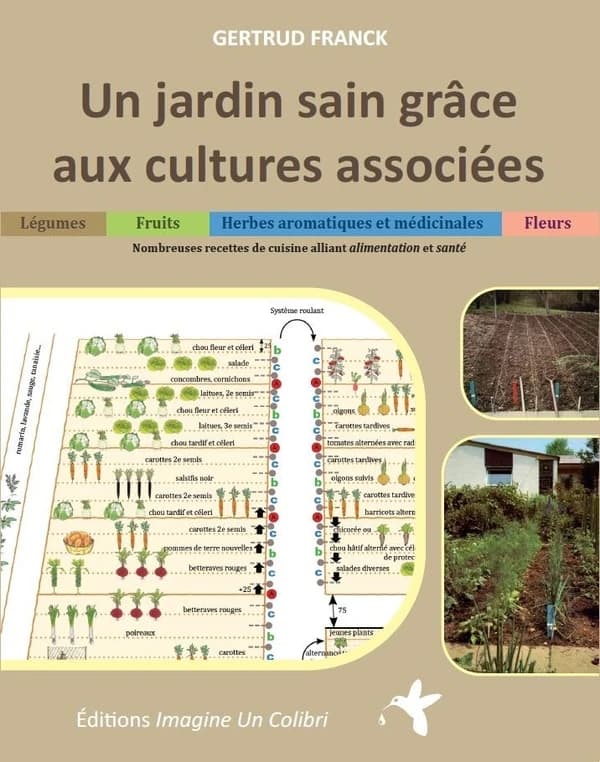 Un jardin sain grâce aux cultures associées : légumes, herbes aromatiques et médicinales, fruits et fleurs (Nouvelle éd. française) Gertrud Franck ; nouvelle traduction [de l'allemand] de Patricia Bourguignon