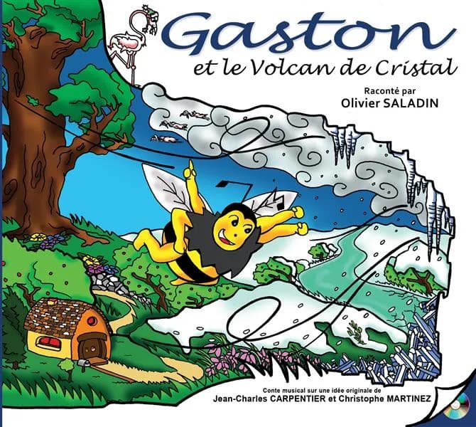 Gaston et le volcan de cristal