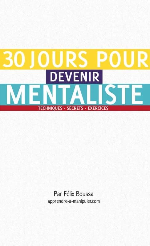 30 jours pour devenir mentaliste