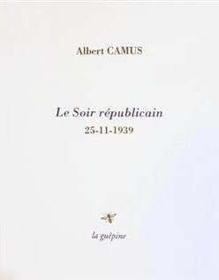 "Le Soir républicain" : 25-11-1939