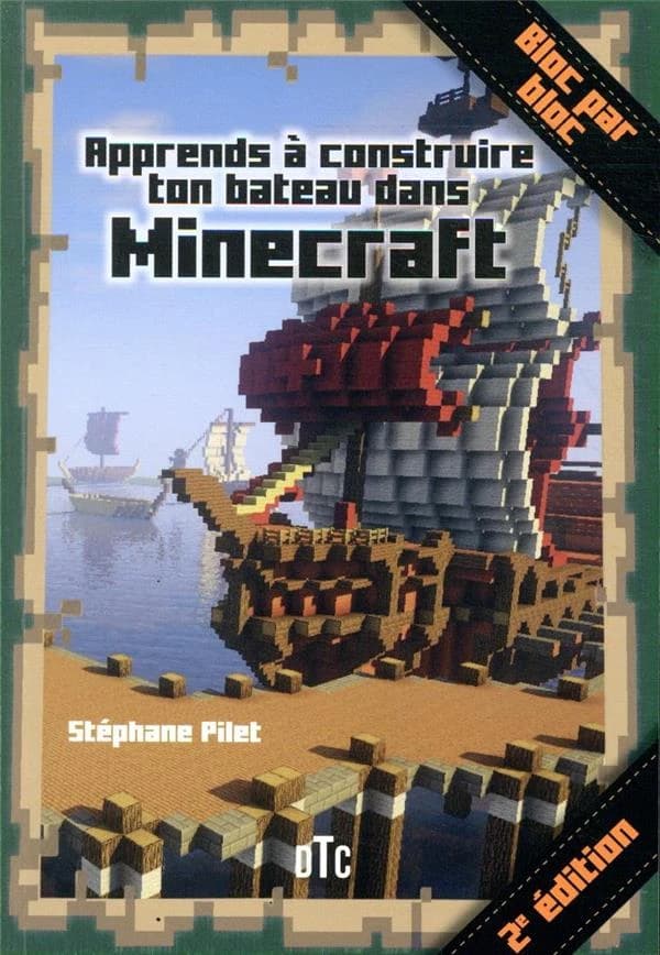 Apprends à construire ton bateau avec Minecraft