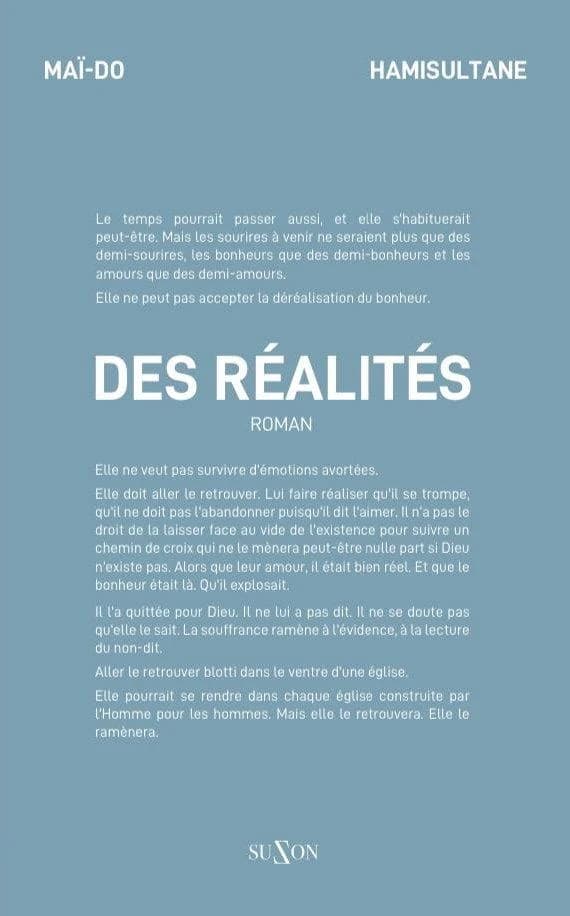 Des réalités : roman