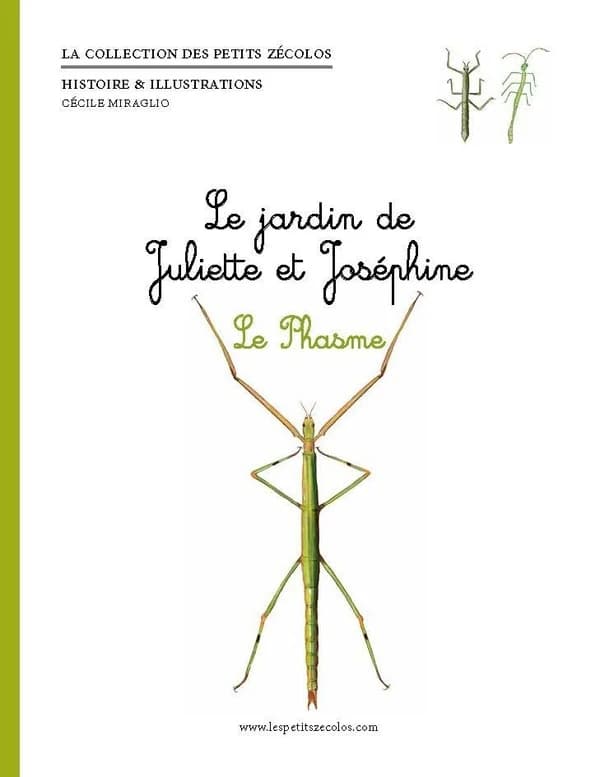 Le Jardin de Juliette et Joséphine : Le Phasme