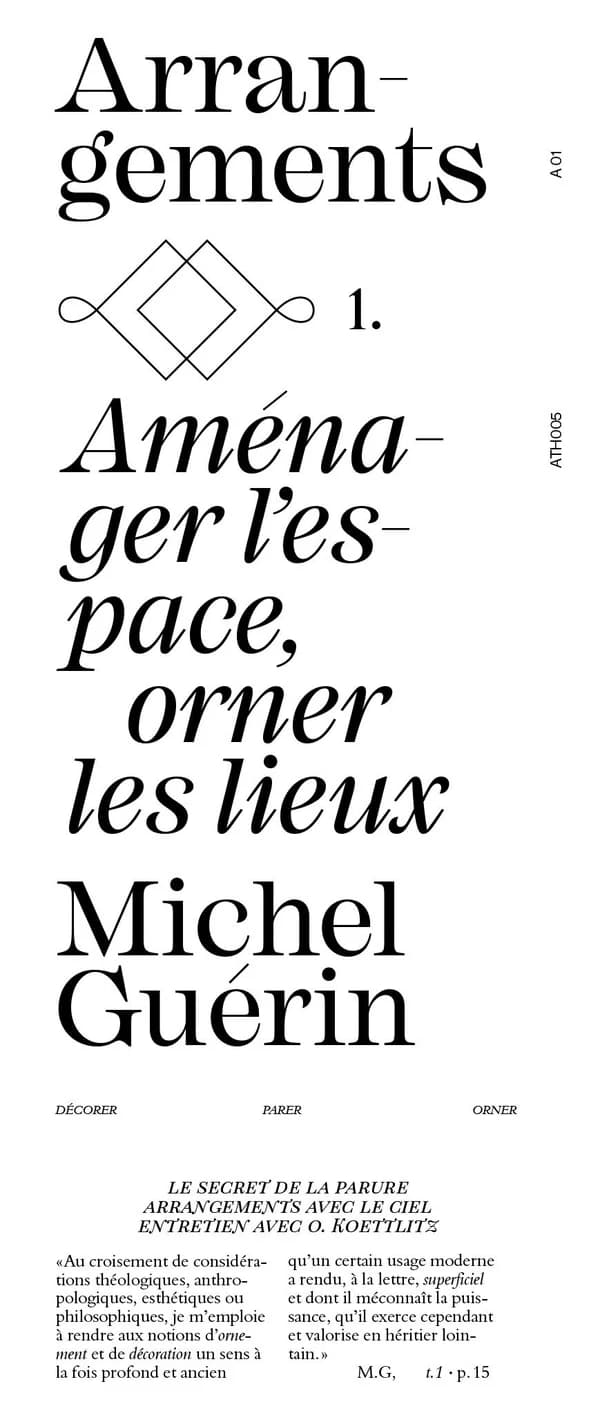Aménager l'espace, orner les lieux : décorer, parer, orner