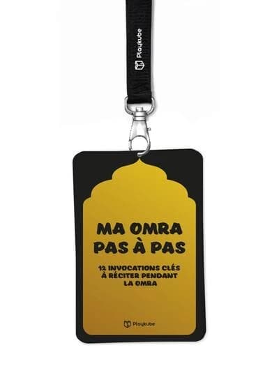 Mes Dou'a Omra (Noir) : 12 invocations clés à réciter pendant la Omra