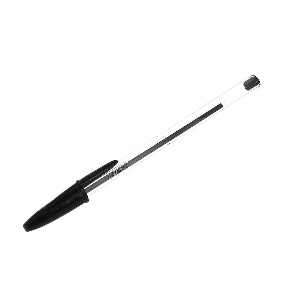 Stylo à bille Bic Cristal - Noir