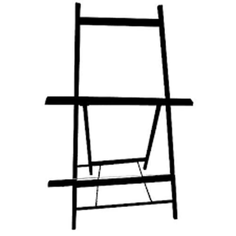 Support Tableau Métal Noir