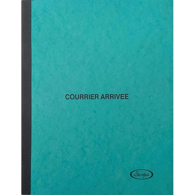 Registre courrier arrivée réf: R110