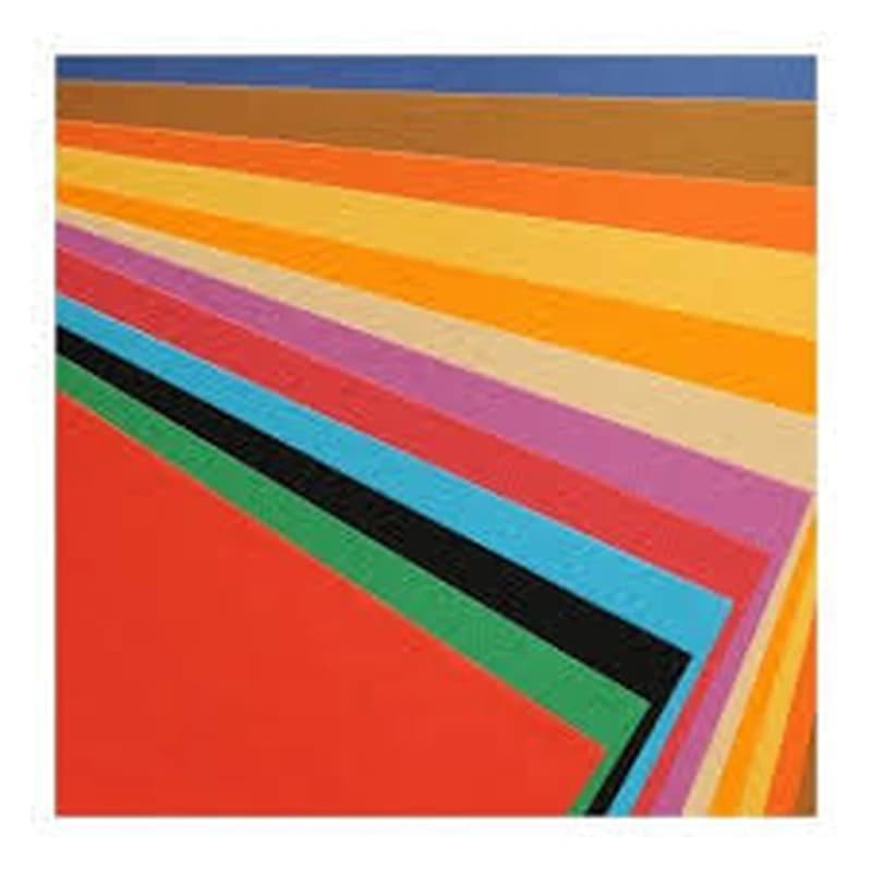 Papier à Dessin Canson Couleurs A4 150 10 Feuilles
