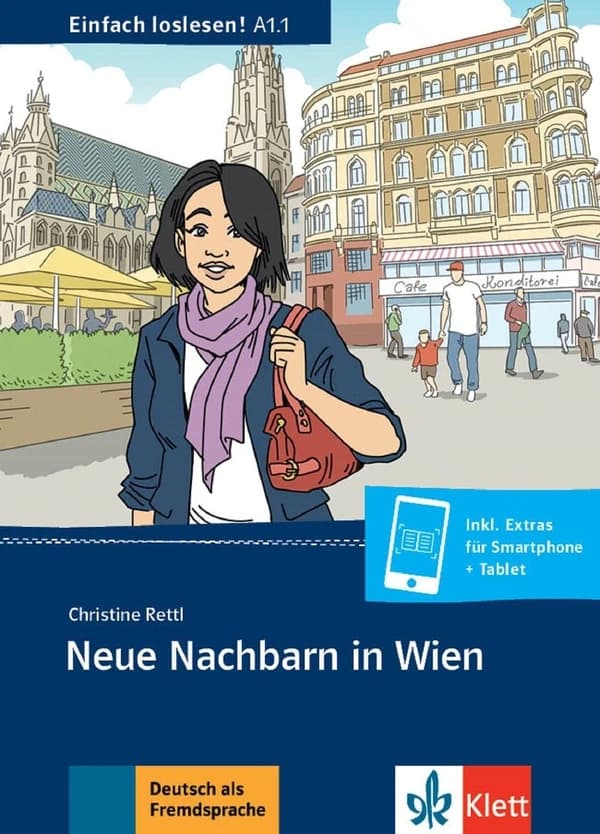 Neue nachbarn in wien ; allemand ; A1.1 ; livre + MP3 téléchargeable
