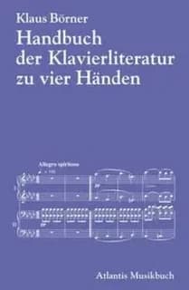 Handbuch der Klavierliteratur zu vier Händen an einem instrument