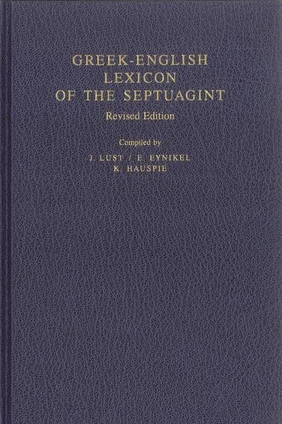 A Greek-English Lexicon of the Septuagint : Dieses Lexikon bietet den ganzen Wortbestand der Septuagint-Ausgabe von Alfred Rahlfs und den der englische Äquivalente