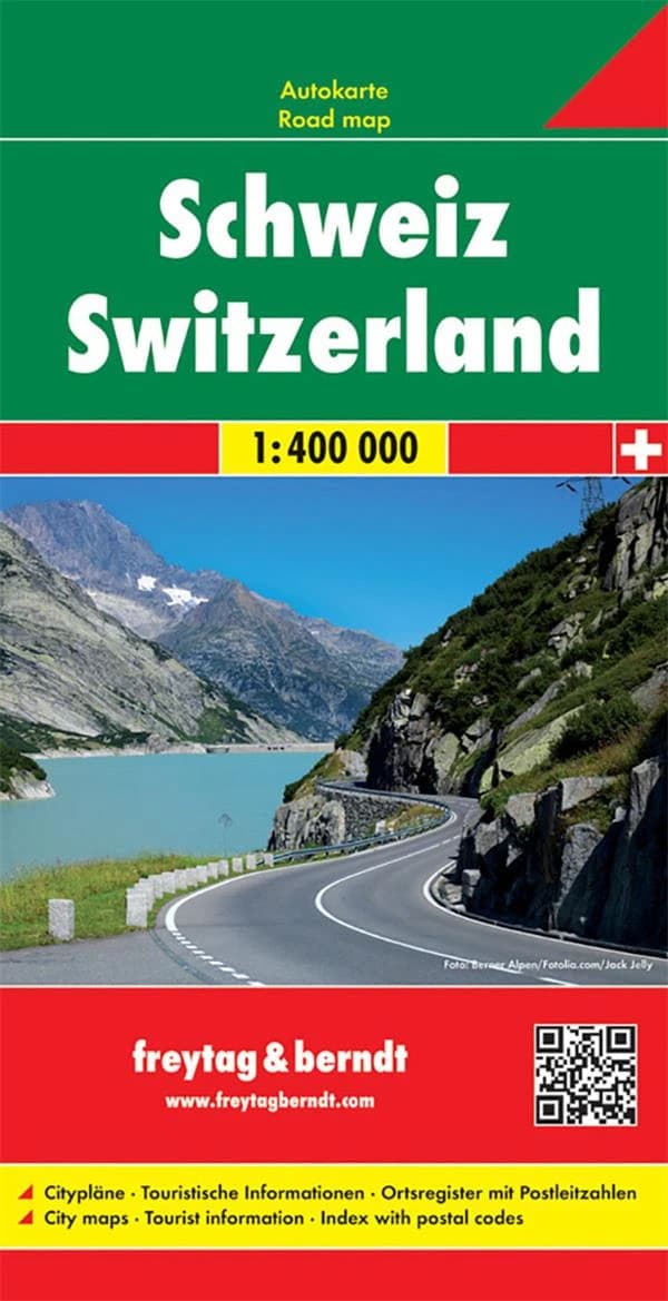 Schweiz : Autokarte