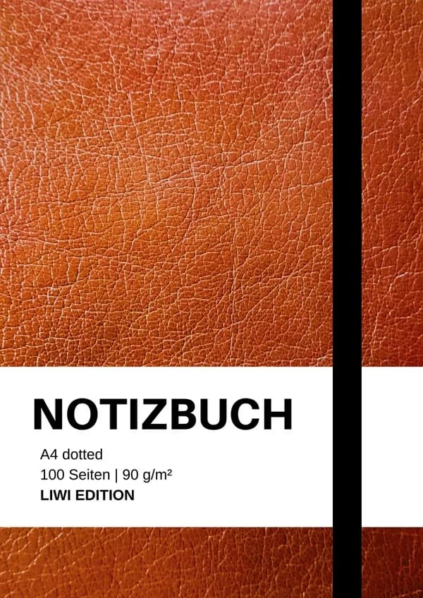 Notizbuch A4 dotted
