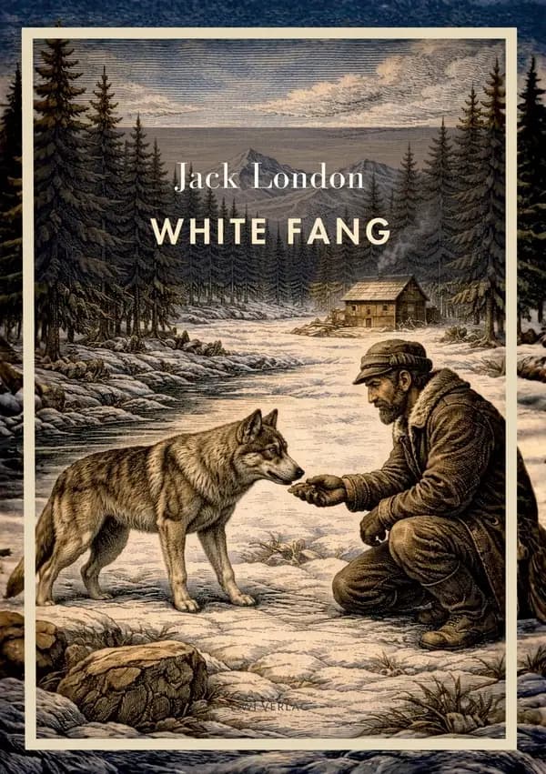 Jack London: White Fang (English Edition) : The Life of a Wolf-Dog Between Nature and Civilization
