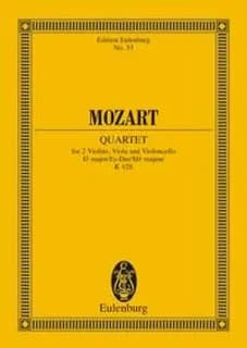 Quartet for 2 Violins, Viola and Violoncello, E♭ Major, K 428 : Es-Dur