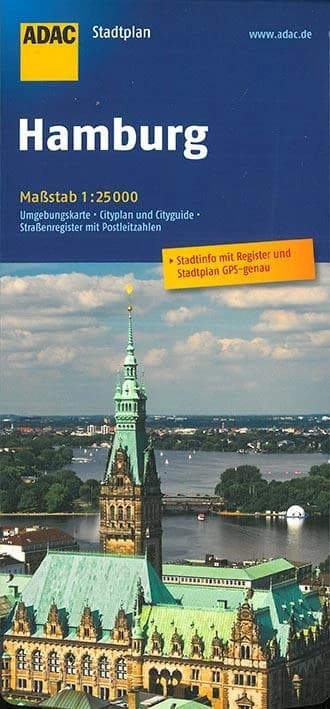 Hamburg : StadtPlan (8. Aufl.) [réalisé et publ. par] ADAC ; [diff. par Cartothèque EGG]