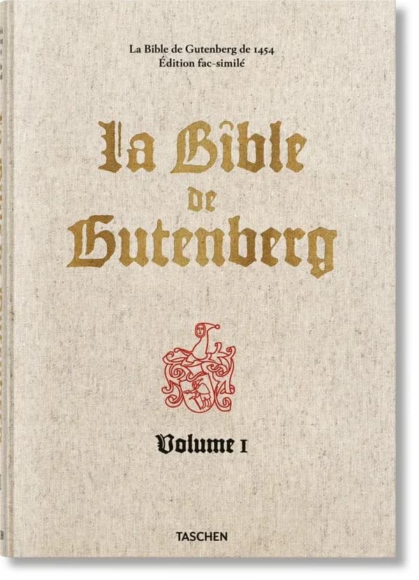 La Bible de Gutenberg de 1454 (Fac-similé)