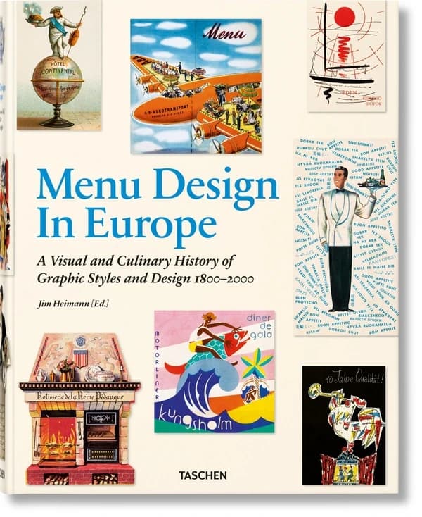 Menu design in Europe : a visual and culinary history of graphic styles and design, 1800-2000