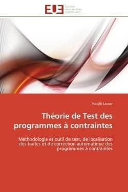 Theorie de test des programmes a contraintes