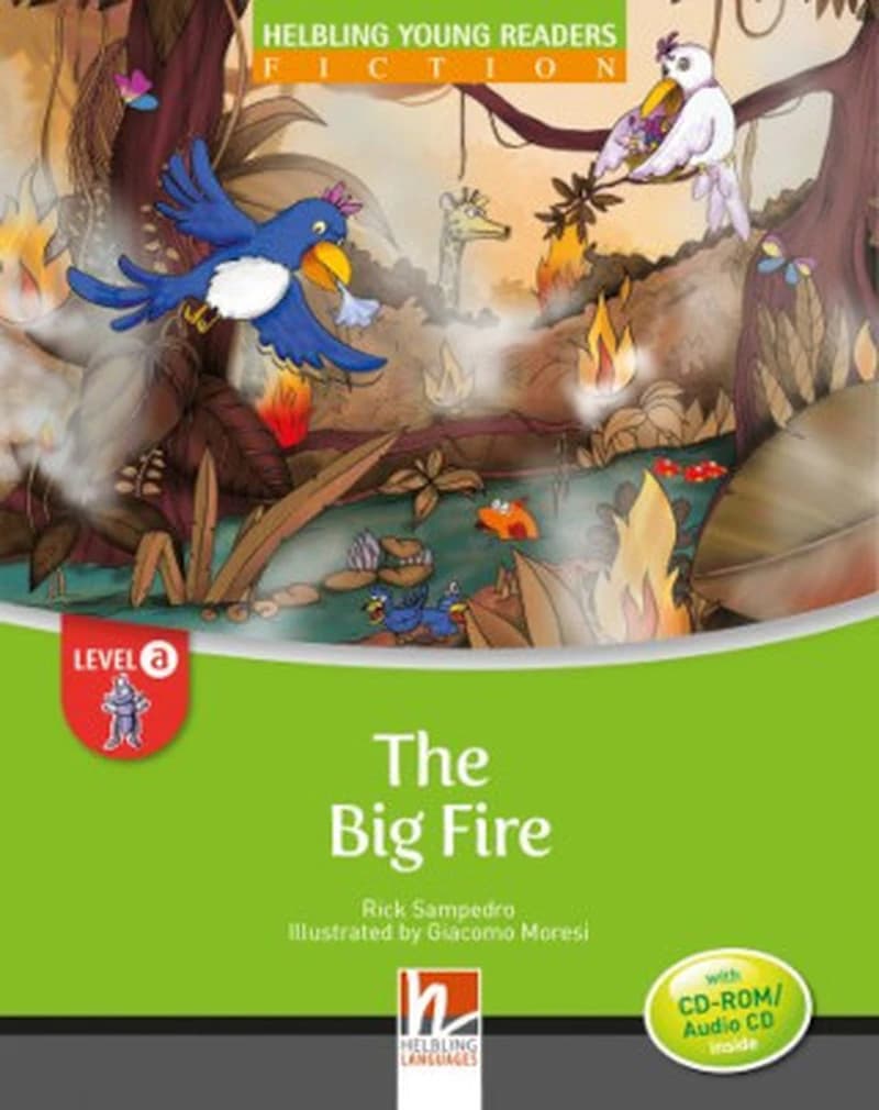 The Big Fire - - Young Reader Level A with Audio CD