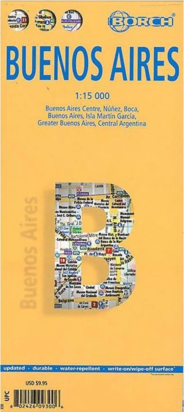 Buenos Aires (5th ed.) [réalisé et publ. par] Borch map