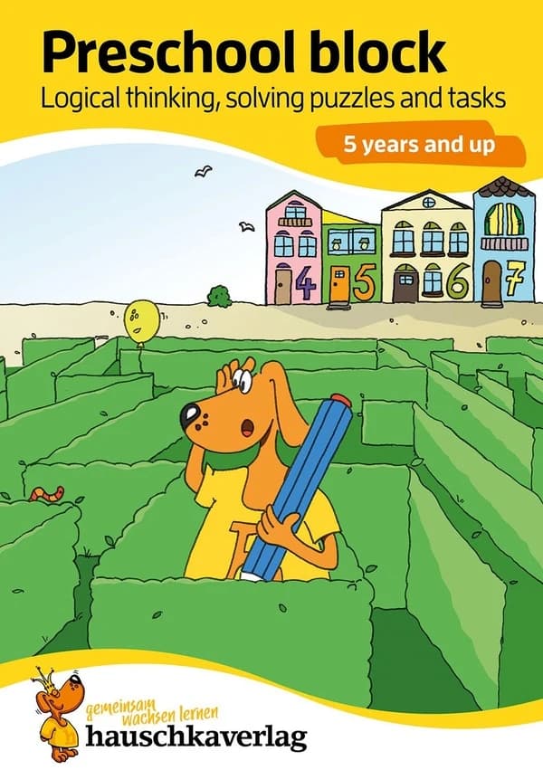 Preschool Activity Book for 5 Years