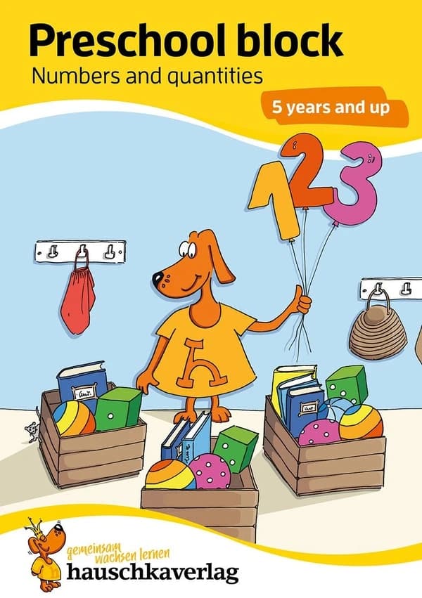 Preschool Activity Book for 5 Years
