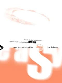Easy jazz conception for drums batterie +cd