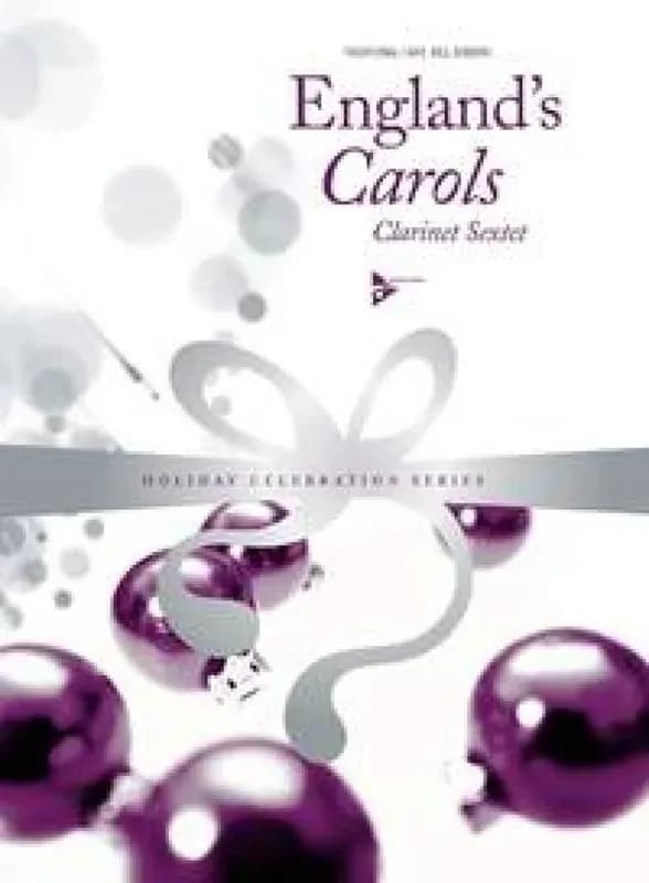 England's carols clarinette-partition+parties separees