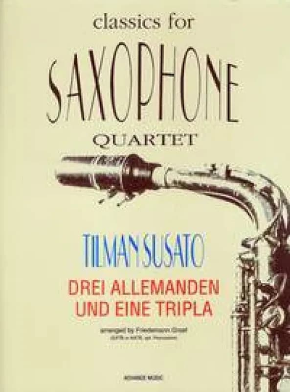 Three allemanden and a tripla -partition+parties separees