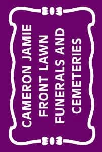 Front lawn funerals and cemeteries