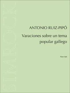 Varaciones sobre un tema popular gallego : Klavier.