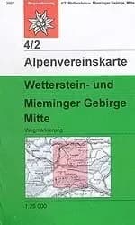 Wetterstein - und Mieminger Gebirge Mitte (5. Ausgabe) Österreichischer Alpenverein