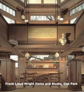 Frank lloyd wright home and studio oak park