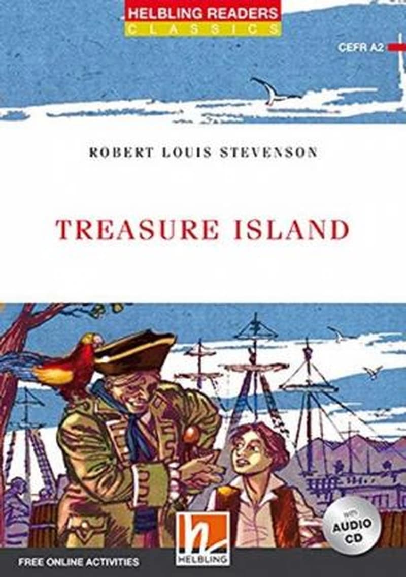 Treasure Island, mit 1 Audio-CD : Helbling Readers Red Series
