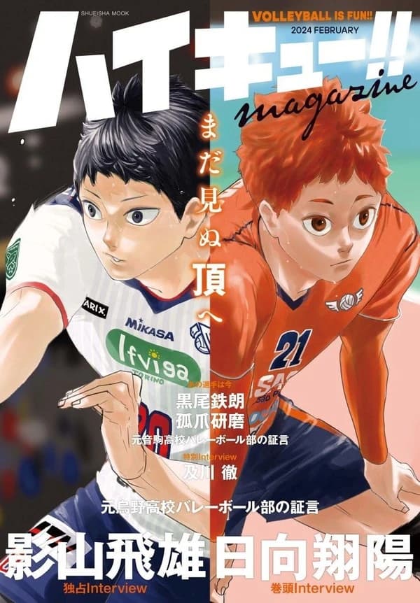 Haikyu magazine 2024 february (vo japonais)