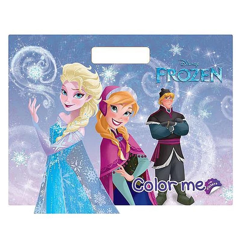 Disney Frozen Color me with stickers