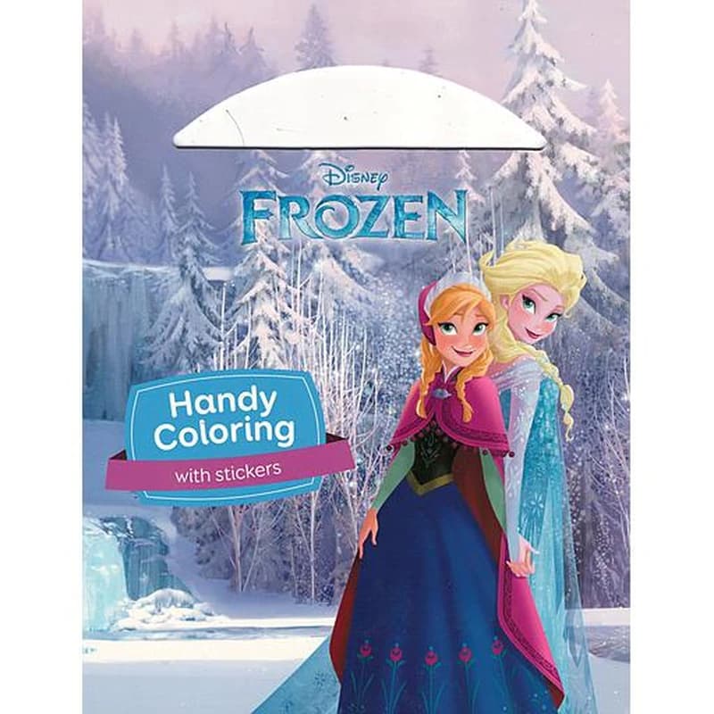 Handy coloring with stickers Disney Frozen