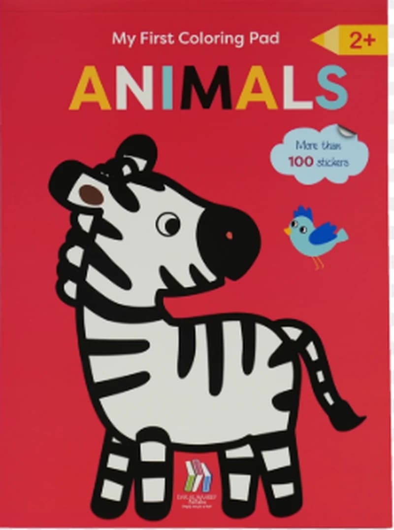 My First Coloring Pad - Animals +2