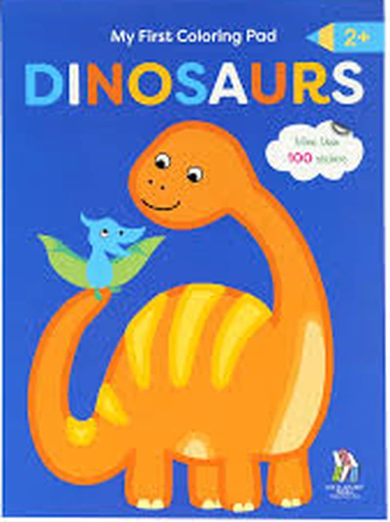 My First Coloring Pad - Dinosaurs +2
