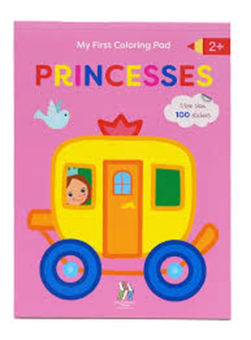 My First Coloring Pad - Princesses +2