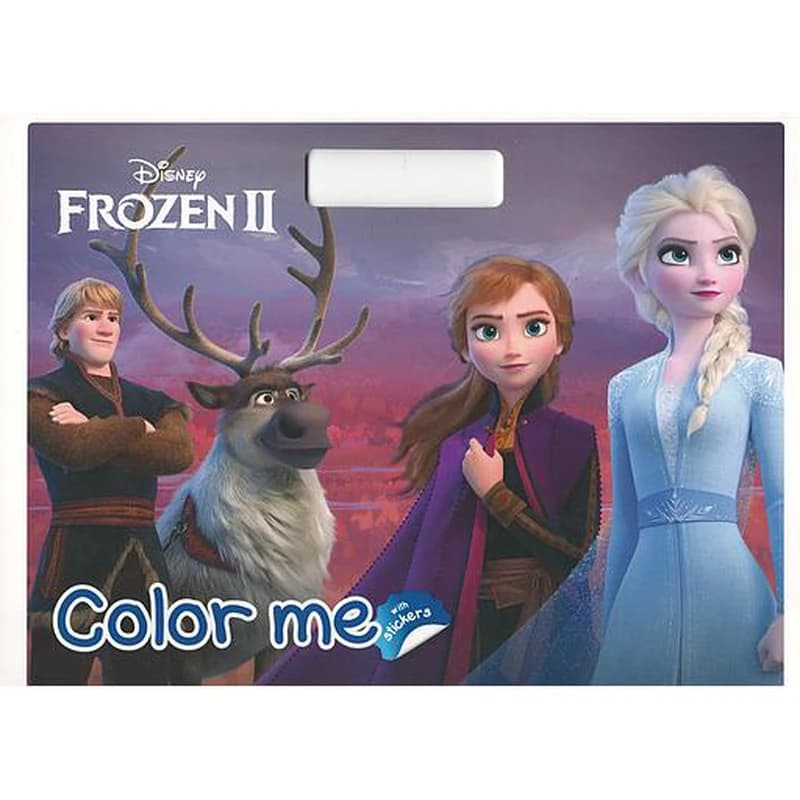 Disney Frozen II Color me with stickers