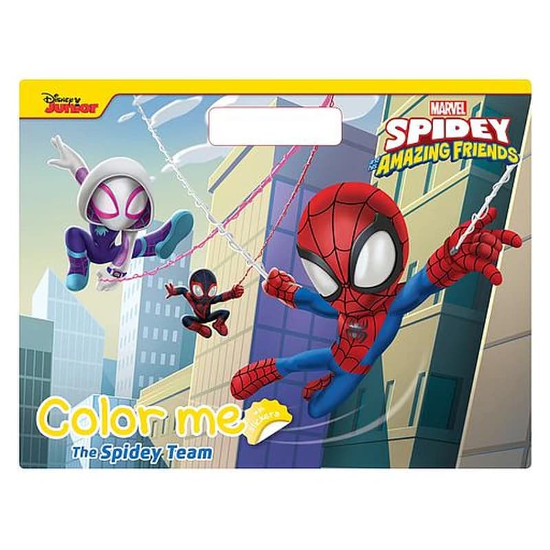color me the spidey team