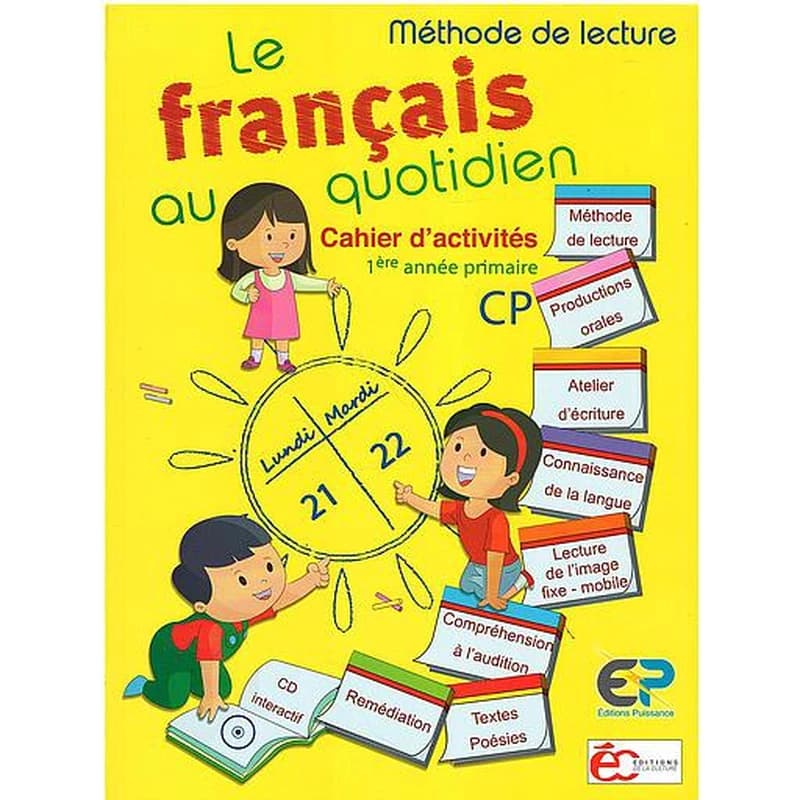 LE FRANCAIS AU QUOTIDIEN CP - CAHIER D'ACTIVITES